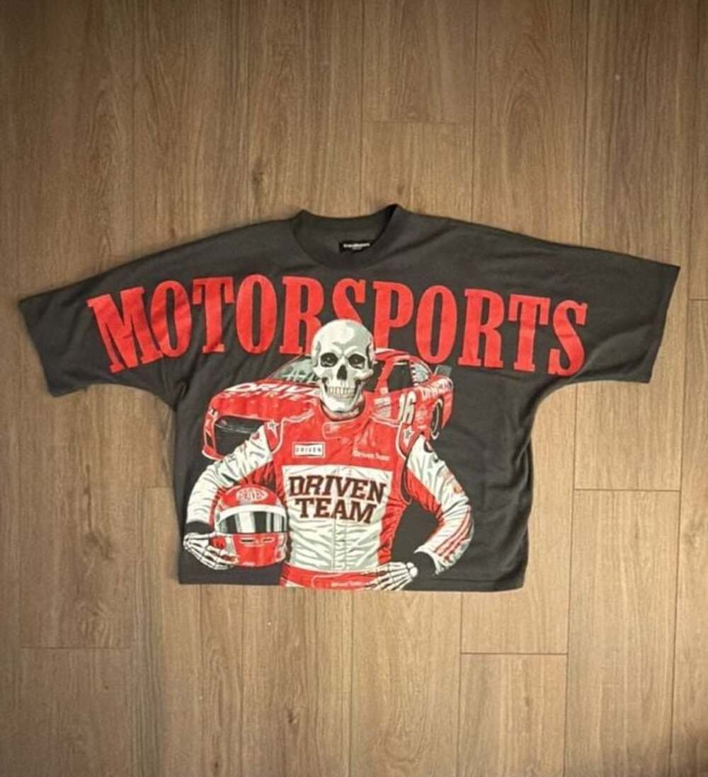 Brandmakers Group Driven Team Motorsports Skull Graphic T-Shirt